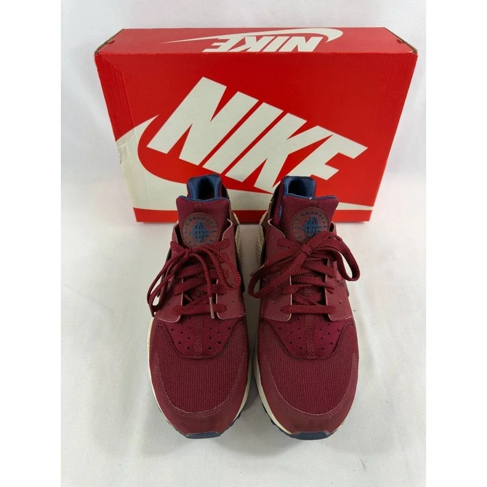 Nike Air Huarache Run Team Red 318429-608 Men's Size 12